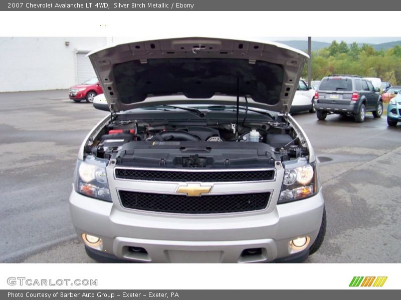 Silver Birch Metallic / Ebony 2007 Chevrolet Avalanche LT 4WD