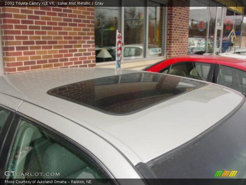 Lunar Mist Metallic / Gray 2001 Toyota Camry XLE V6