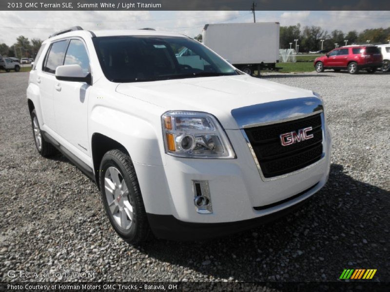 Summit White / Light Titanium 2013 GMC Terrain SLE