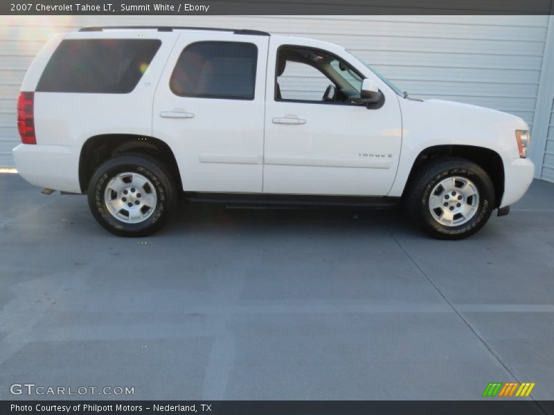 Summit White / Ebony 2007 Chevrolet Tahoe LT