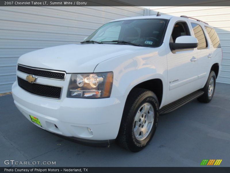 Summit White / Ebony 2007 Chevrolet Tahoe LT