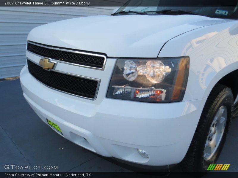 Summit White / Ebony 2007 Chevrolet Tahoe LT