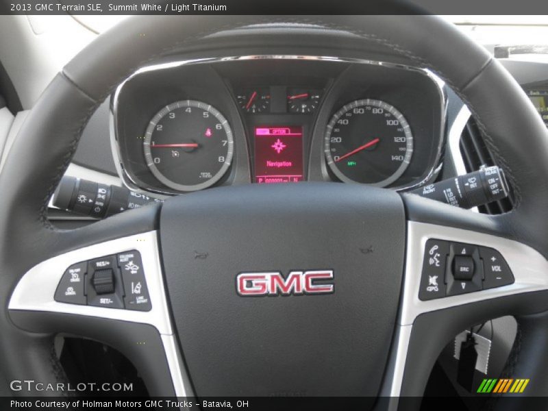 Summit White / Light Titanium 2013 GMC Terrain SLE