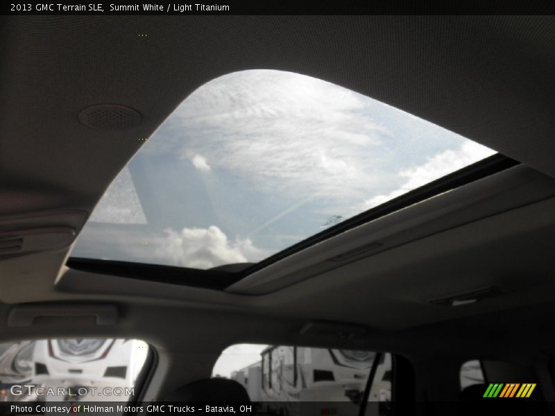 Summit White / Light Titanium 2013 GMC Terrain SLE