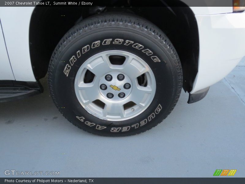 Summit White / Ebony 2007 Chevrolet Tahoe LT