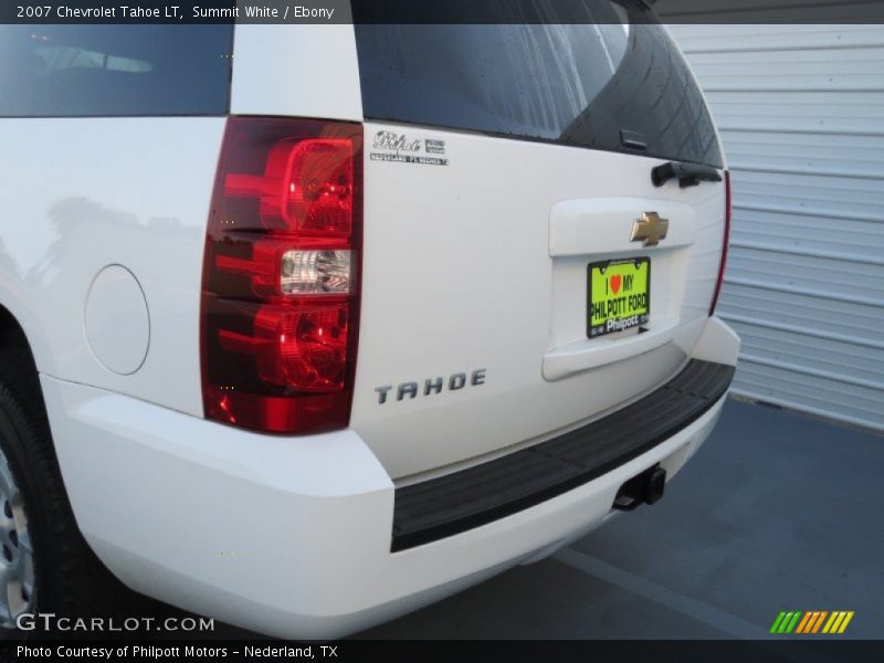 Summit White / Ebony 2007 Chevrolet Tahoe LT