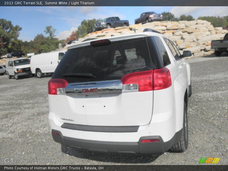 Summit White / Light Titanium 2013 GMC Terrain SLE