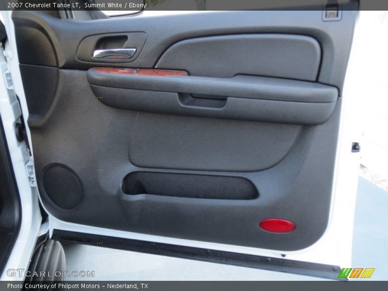 Summit White / Ebony 2007 Chevrolet Tahoe LT