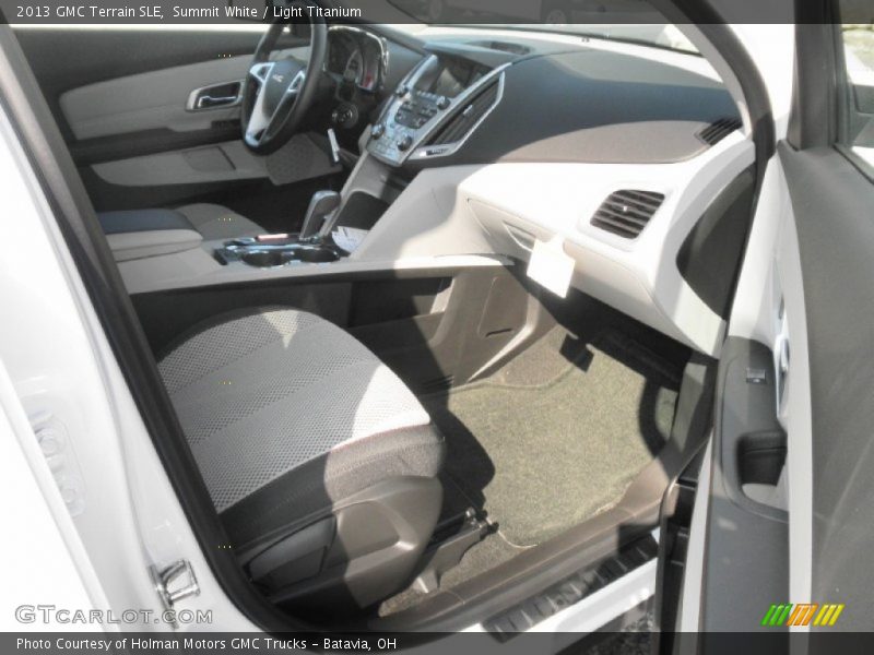 Summit White / Light Titanium 2013 GMC Terrain SLE