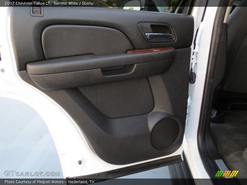 Summit White / Ebony 2007 Chevrolet Tahoe LT