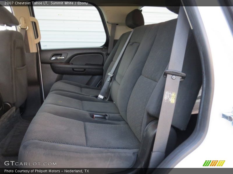 Summit White / Ebony 2007 Chevrolet Tahoe LT