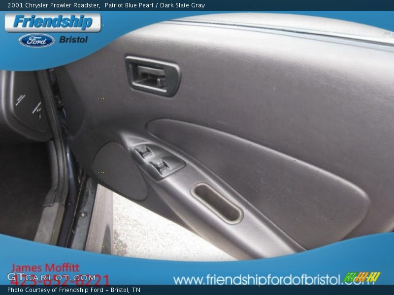 Patriot Blue Pearl / Dark Slate Gray 2001 Chrysler Prowler Roadster