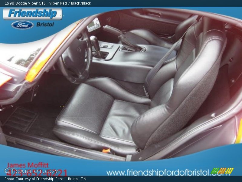 Viper Red / Black/Black 1998 Dodge Viper GTS
