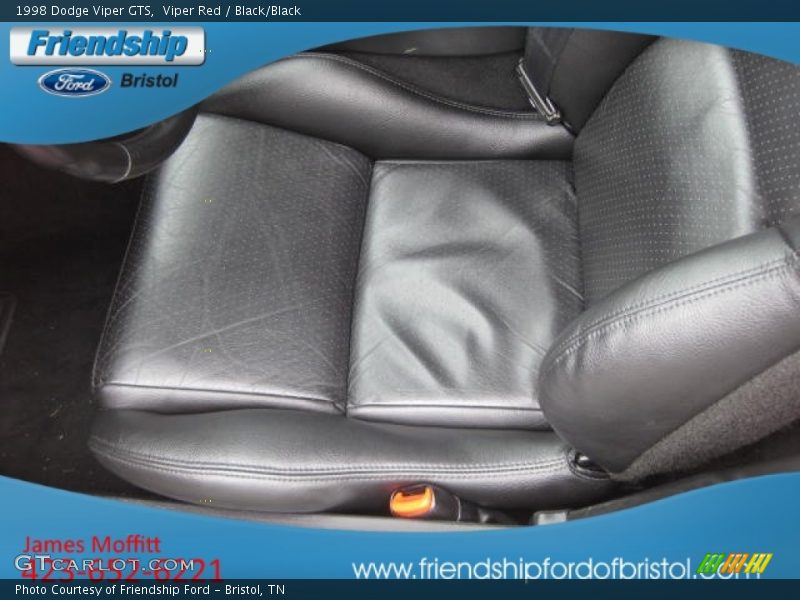 Viper Red / Black/Black 1998 Dodge Viper GTS