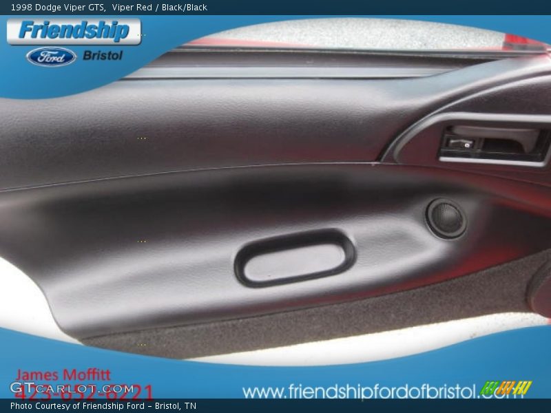 Viper Red / Black/Black 1998 Dodge Viper GTS