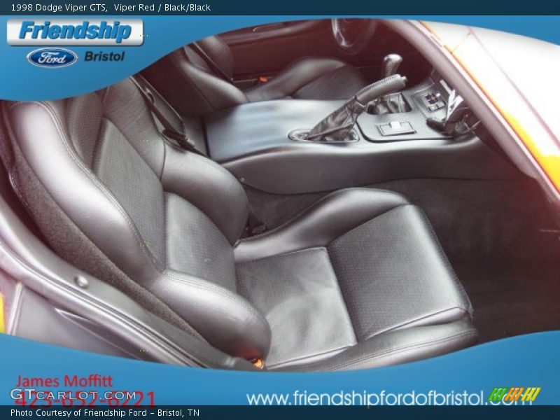 Viper Red / Black/Black 1998 Dodge Viper GTS