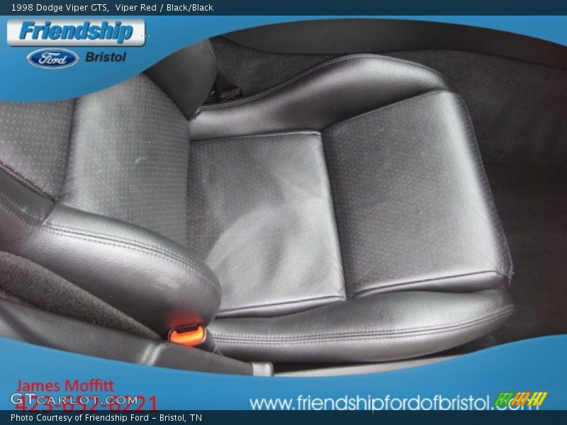 Viper Red / Black/Black 1998 Dodge Viper GTS