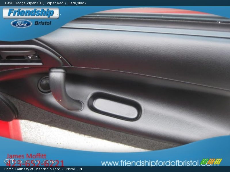 Viper Red / Black/Black 1998 Dodge Viper GTS