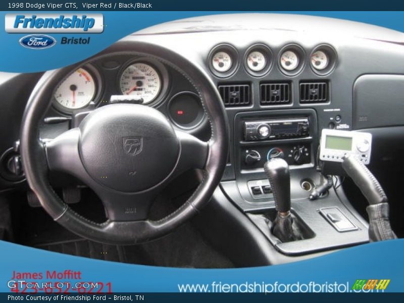 Viper Red / Black/Black 1998 Dodge Viper GTS