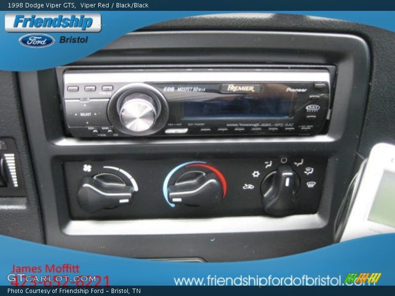 Viper Red / Black/Black 1998 Dodge Viper GTS