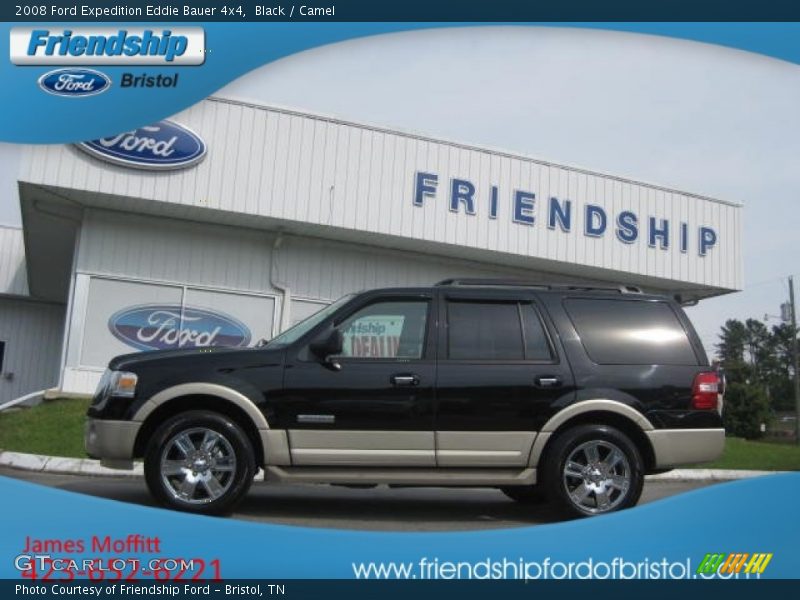 Black / Camel 2008 Ford Expedition Eddie Bauer 4x4