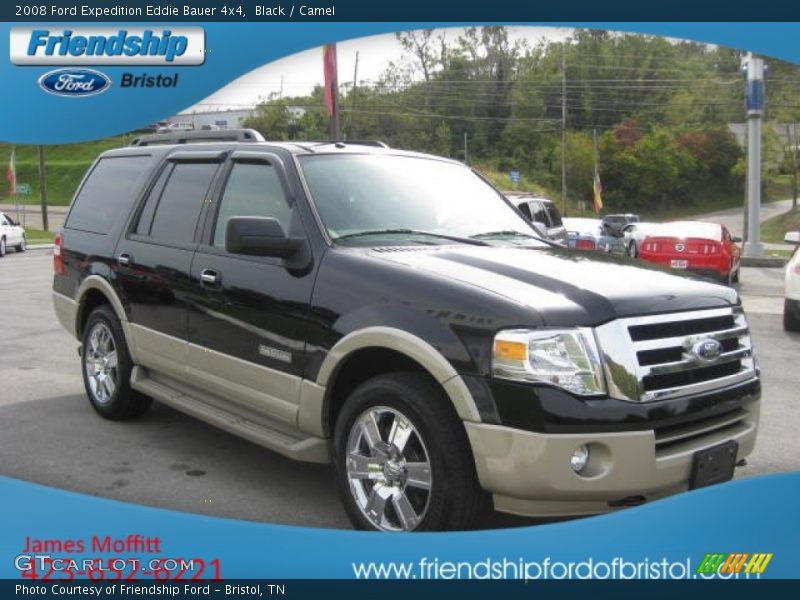 Black / Camel 2008 Ford Expedition Eddie Bauer 4x4