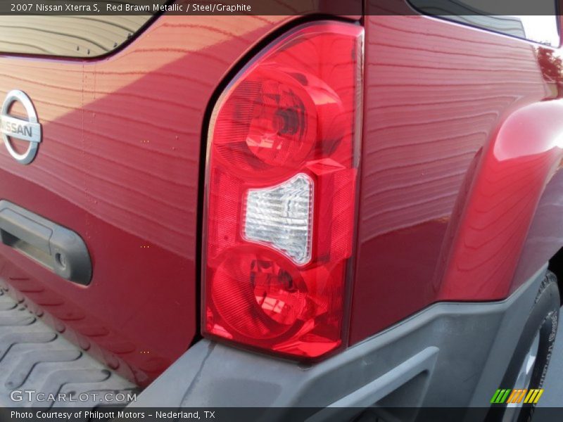Red Brawn Metallic / Steel/Graphite 2007 Nissan Xterra S