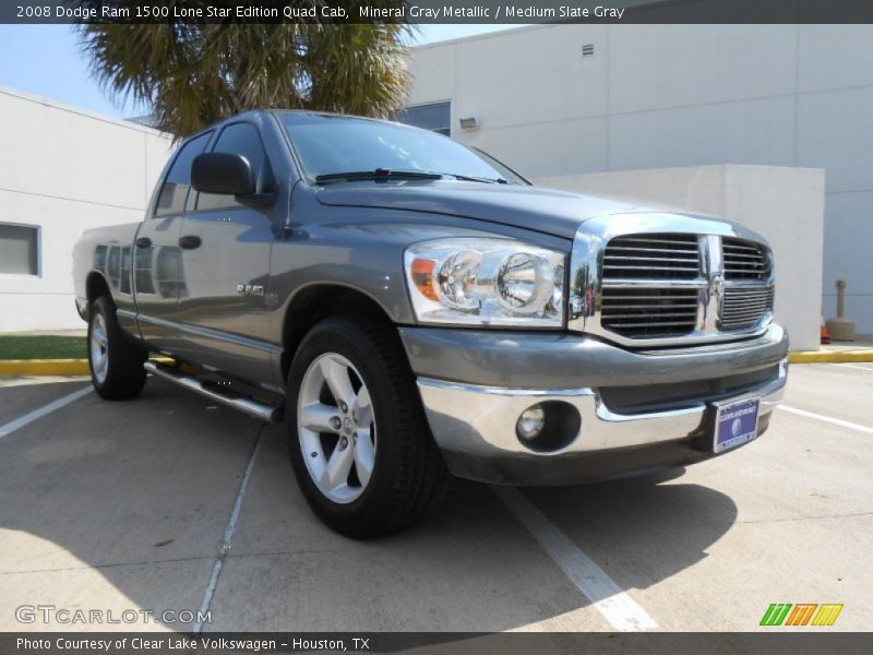 Mineral Gray Metallic / Medium Slate Gray 2008 Dodge Ram 1500 Lone Star Edition Quad Cab