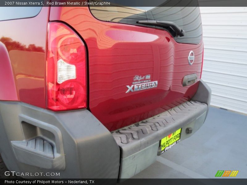 Red Brawn Metallic / Steel/Graphite 2007 Nissan Xterra S