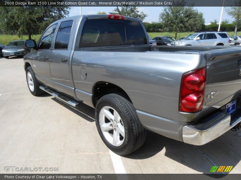 Mineral Gray Metallic / Medium Slate Gray 2008 Dodge Ram 1500 Lone Star Edition Quad Cab