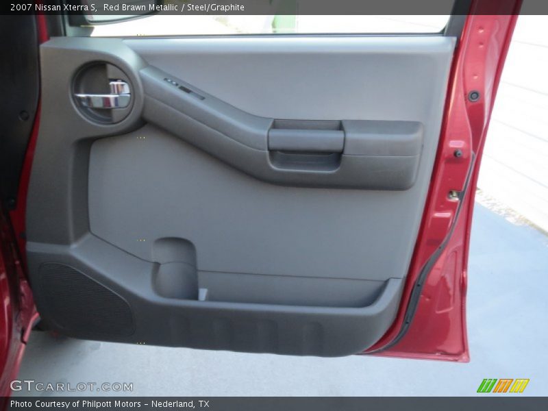 Red Brawn Metallic / Steel/Graphite 2007 Nissan Xterra S