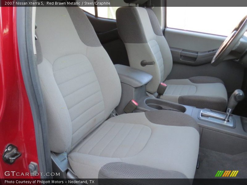 Red Brawn Metallic / Steel/Graphite 2007 Nissan Xterra S