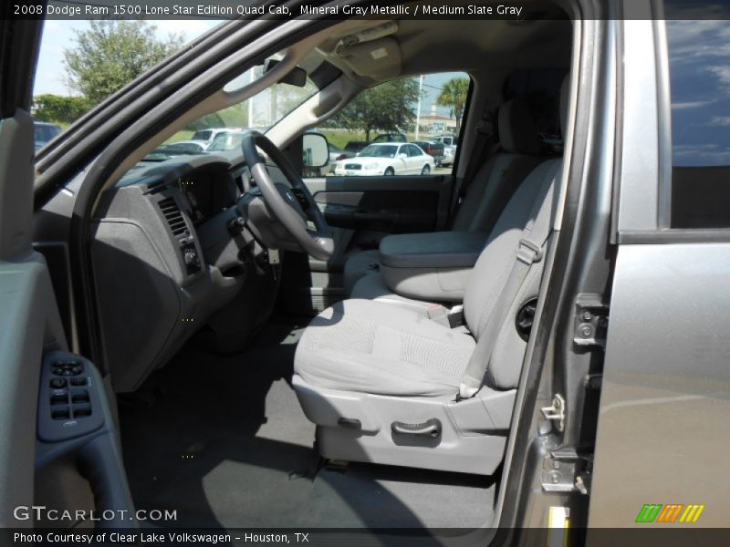 Mineral Gray Metallic / Medium Slate Gray 2008 Dodge Ram 1500 Lone Star Edition Quad Cab