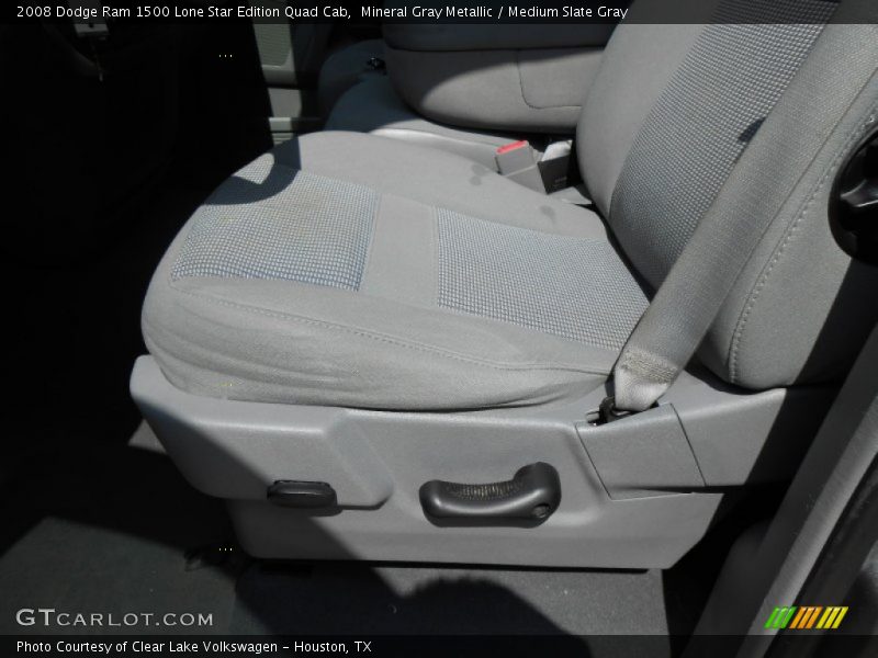 Mineral Gray Metallic / Medium Slate Gray 2008 Dodge Ram 1500 Lone Star Edition Quad Cab