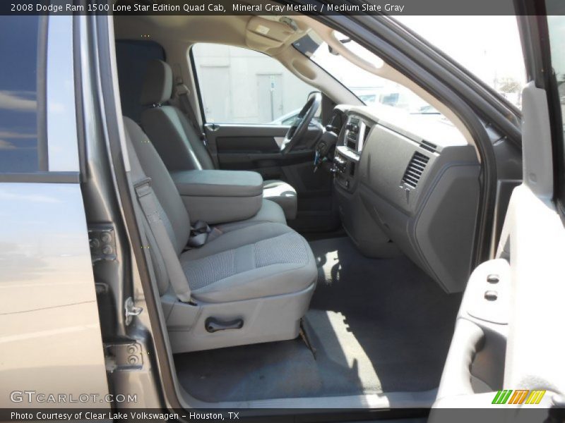 Mineral Gray Metallic / Medium Slate Gray 2008 Dodge Ram 1500 Lone Star Edition Quad Cab