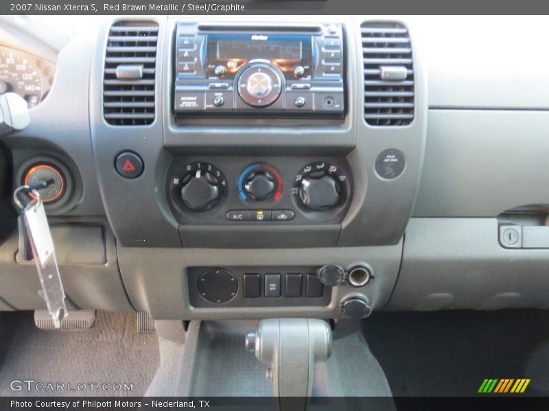 Red Brawn Metallic / Steel/Graphite 2007 Nissan Xterra S