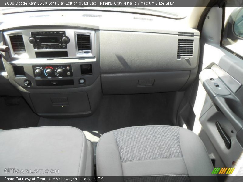 Mineral Gray Metallic / Medium Slate Gray 2008 Dodge Ram 1500 Lone Star Edition Quad Cab