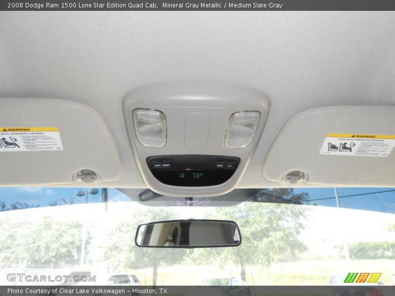Mineral Gray Metallic / Medium Slate Gray 2008 Dodge Ram 1500 Lone Star Edition Quad Cab