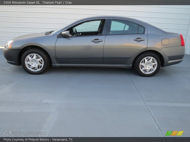 Titanium Pearl / Gray 2006 Mitsubishi Galant ES