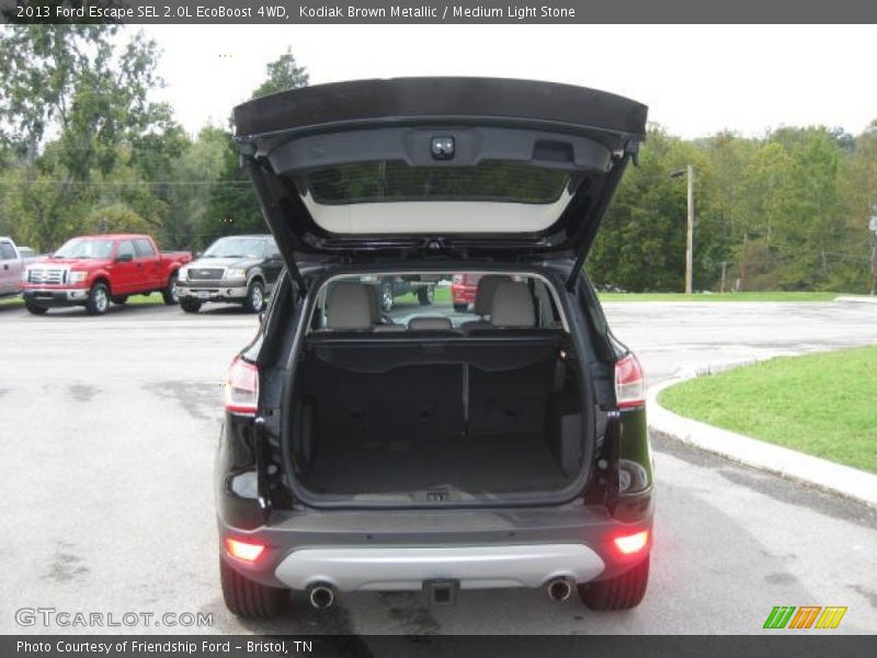 Kodiak Brown Metallic / Medium Light Stone 2013 Ford Escape SEL 2.0L EcoBoost 4WD