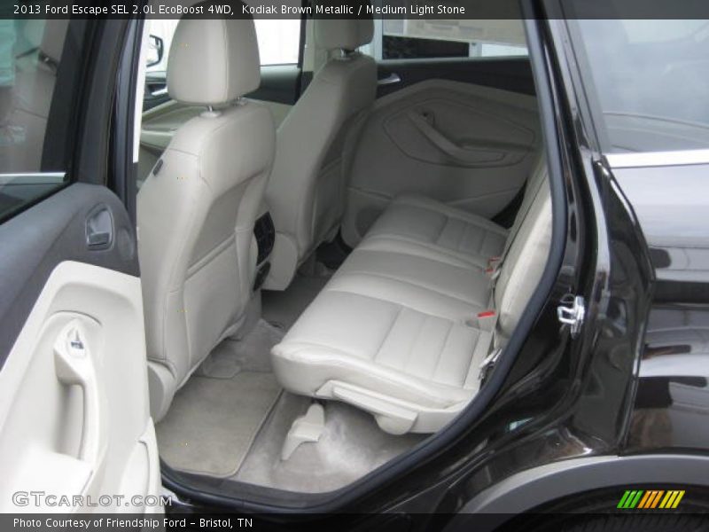 Kodiak Brown Metallic / Medium Light Stone 2013 Ford Escape SEL 2.0L EcoBoost 4WD