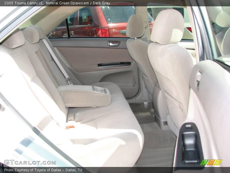 Mineral Green Opalescent / Dark Gray 2005 Toyota Camry LE