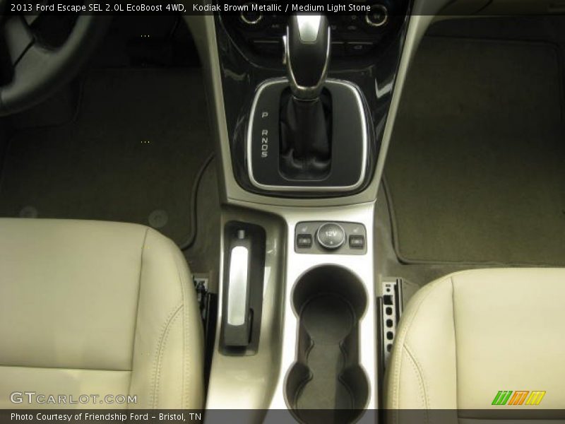 Kodiak Brown Metallic / Medium Light Stone 2013 Ford Escape SEL 2.0L EcoBoost 4WD