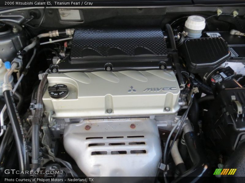 Titanium Pearl / Gray 2006 Mitsubishi Galant ES