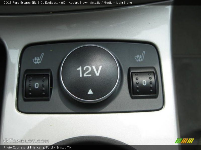 Controls of 2013 Escape SEL 2.0L EcoBoost 4WD