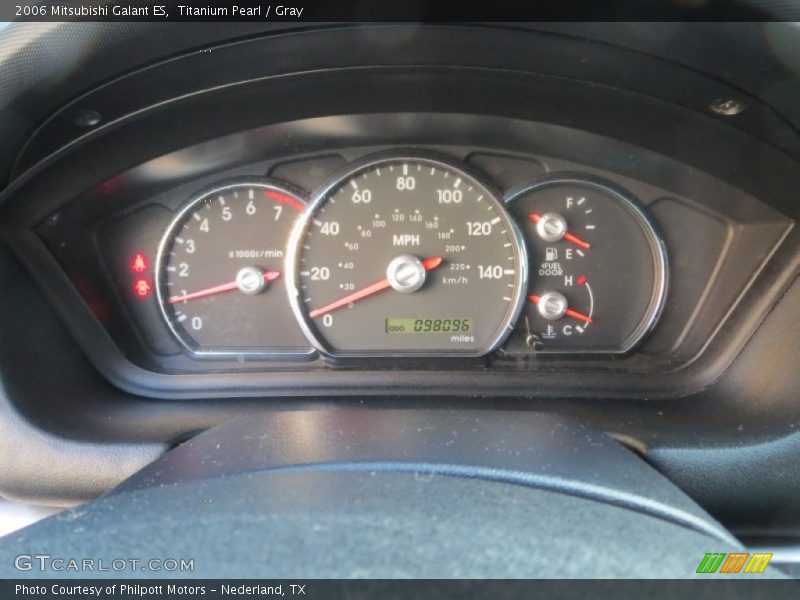 Titanium Pearl / Gray 2006 Mitsubishi Galant ES