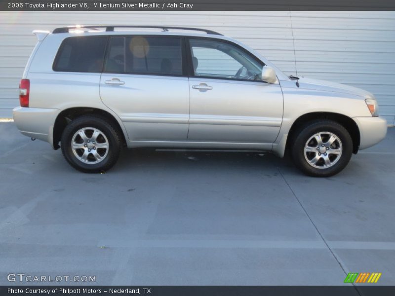 Millenium Silver Metallic / Ash Gray 2006 Toyota Highlander V6