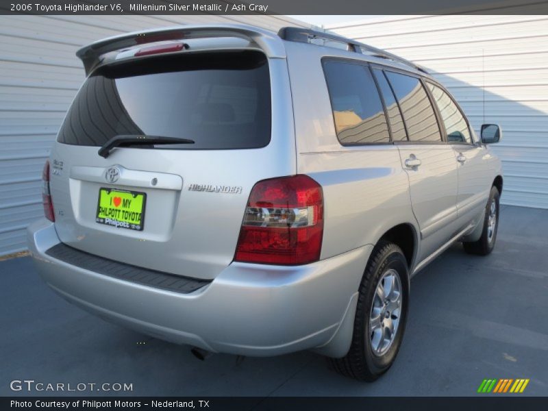 Millenium Silver Metallic / Ash Gray 2006 Toyota Highlander V6