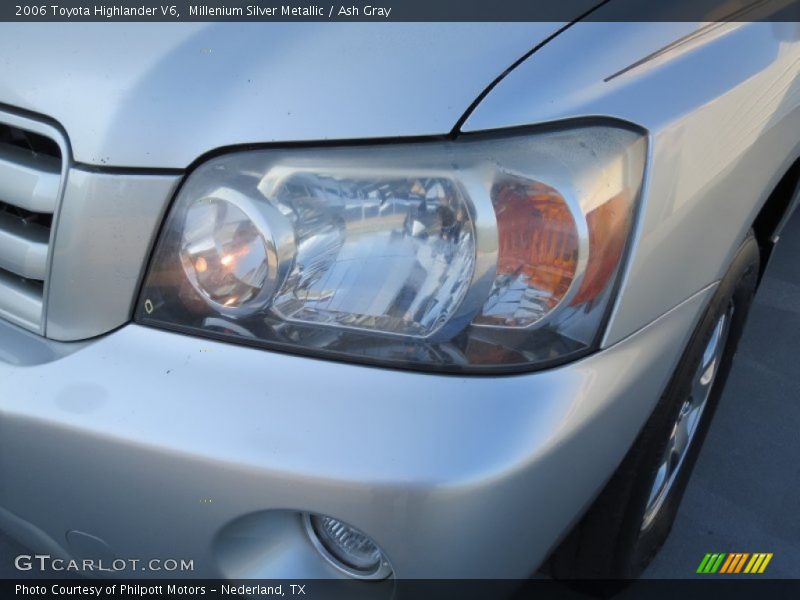 Millenium Silver Metallic / Ash Gray 2006 Toyota Highlander V6