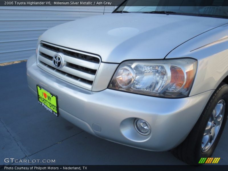 Millenium Silver Metallic / Ash Gray 2006 Toyota Highlander V6